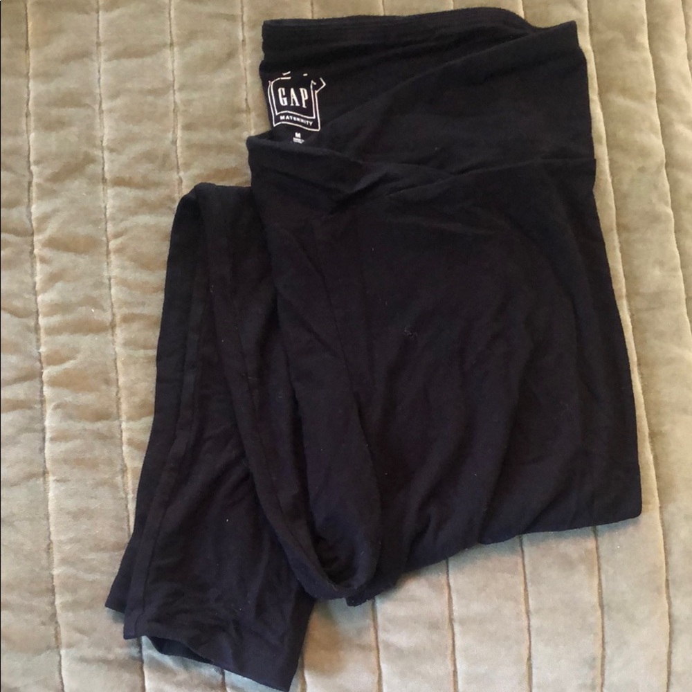GAP Maternity Black Leggings